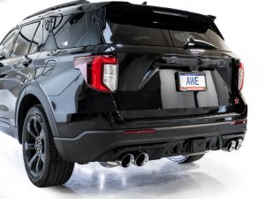 Ford Explorer ST Performance Exhaust - AWE Tuning - Touring Edition, Cat-Back, Quad Tips, 180 Technology - Chrome Silver - `20-`27 Ford Explorer ST Performance Exhaust - AWE Tuning - Touring Edition, Cat-Back, Quad Tips, 180 Technology - Chrome Silver - `20-`27